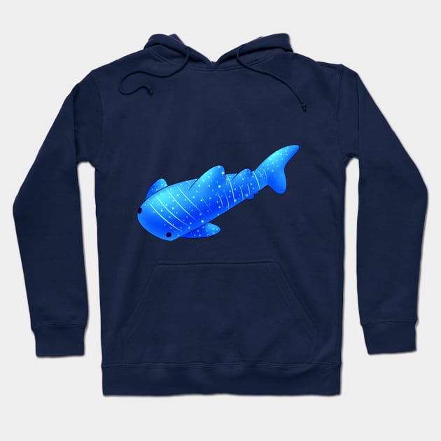 Whale Shark Hoodie by piefanart